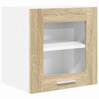 vidaXL Hängeschrank 2 pcs Sonoma-Eiche 40 x 31 x 40 cm Holzwerkstoff