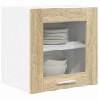 vidaXL Hängeschrank 2 pcs Sonoma-Eiche 40 x 31 x 40 cm Holzwerkstoff