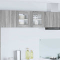 vidaXL Hängeschrank 2 pcs Graues Sonoma 40 x 31 x 40 cm Holzwerkstoff