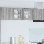 vidaXL Hängeschrank 2 pcs Graues Sonoma 40 x 31 x 40 cm Holzwerkstoff
