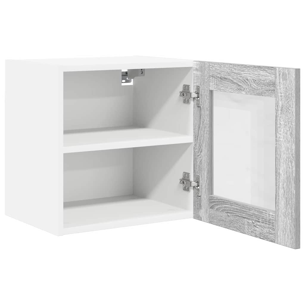 vidaXL Hängeschrank 2 pcs Graues Sonoma 40 x 31 x 40 cm Holzwerkstoff