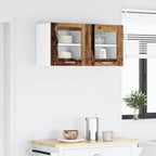 vidaXL Hängeschrank 2 pcs Altholz 40 x 31 x 40 cm Holzwerkstoff