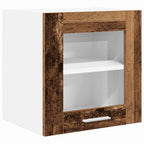 vidaXL Hängeschrank 2 pcs Altholz 40 x 31 x 40 cm Holzwerkstoff