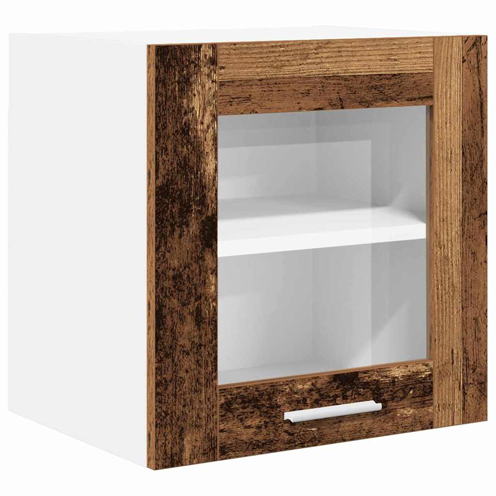 vidaXL Hängeschrank 2 pcs Altholz 40 x 31 x 40 cm Holzwerkstoff