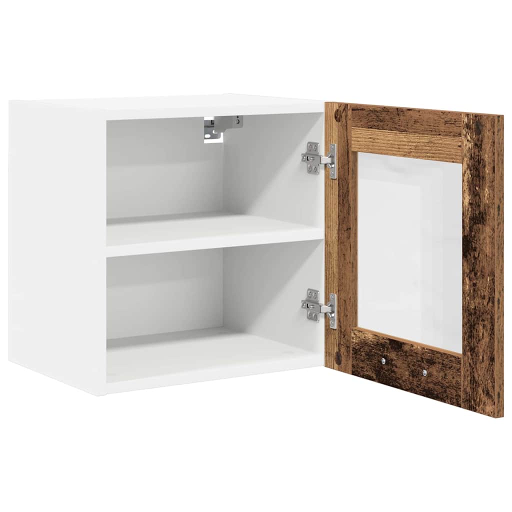 vidaXL Hängeschrank 2 pcs Altholz 40 x 31 x 40 cm Holzwerkstoff