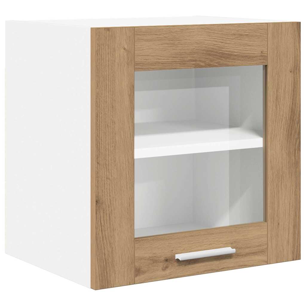 vidaXL Hängeschrank mit Tür Riga 2 pcs Artisan-Eiche 40 x 31 x 40 cm