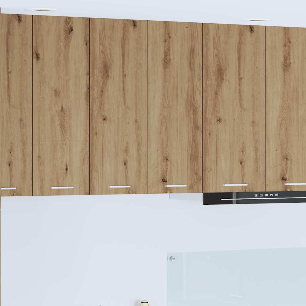 vidaXL Hängeschrank Artisan-Eiche 80 x 31 x 40 cm Holzwerkstoff