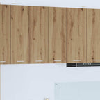 vidaXL Hängeschrank Artisan-Eiche 80 x 31 x 40 cm Holzwerkstoff