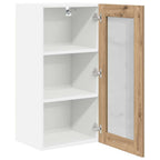 vidaXL Hängeschrank 2 pcs Artisan-Eiche 40 x 31 x 80 cm Holzwerkstoff
