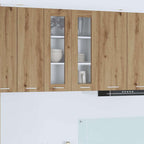 vidaXL Hängeschrank Riga Artisan-Eiche 60 x 31 x 80 cm Holzwerkstoff