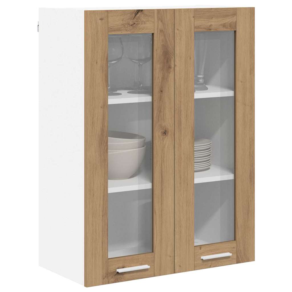 vidaXL Hängeschrank Riga Artisan-Eiche 60 x 31 x 80 cm Holzwerkstoff