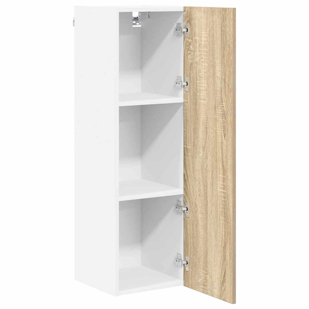 vidaXL Hängeschrank Sonoma-Eiche 30 x 31 x 100 cm Holzwerkstoff