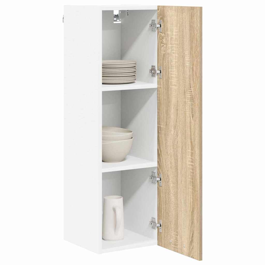 vidaXL Hängeschrank Sonoma-Eiche 30 x 31 x 100 cm Holzwerkstoff