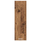 vidaXL Hängeschrank mit Tür Altholz 30 x 31 x 100 cm Holzwerkstoff