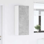 vidaXL Hängeschrank Riga Beton Grau 40 x 31 x 100 cm Holzwerkstoff