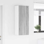vidaXL Hängeschrank Riga Graues Sonoma 40 x 31 x 100 cm Holzwerkstoff