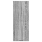 vidaXL Hängeschrank Riga Graues Sonoma 40 x 31 x 100 cm Holzwerkstoff