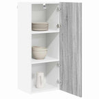 vidaXL Hängeschrank Riga Graues Sonoma 40 x 31 x 100 cm Holzwerkstoff