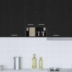 vidaXL Hängeschrank Schwarz Eichen-Optik 20 x 29,5 x 40 cm