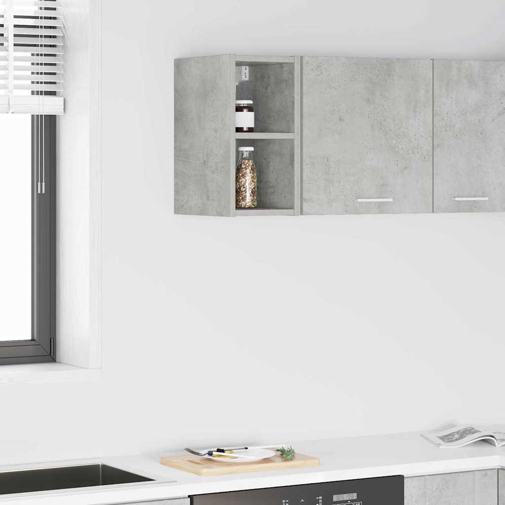 vidaXL Hängeschrank Beton Grau 20 x 29,5 x 40 cm Holzwerkstoff