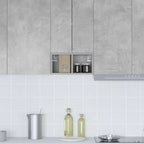 vidaXL Hängeschrank Beton Grau 20 x 29,5 x 40 cm Holzwerkstoff
