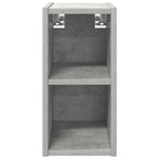 vidaXL Hängeschrank Beton Grau 20 x 29,5 x 40 cm Holzwerkstoff