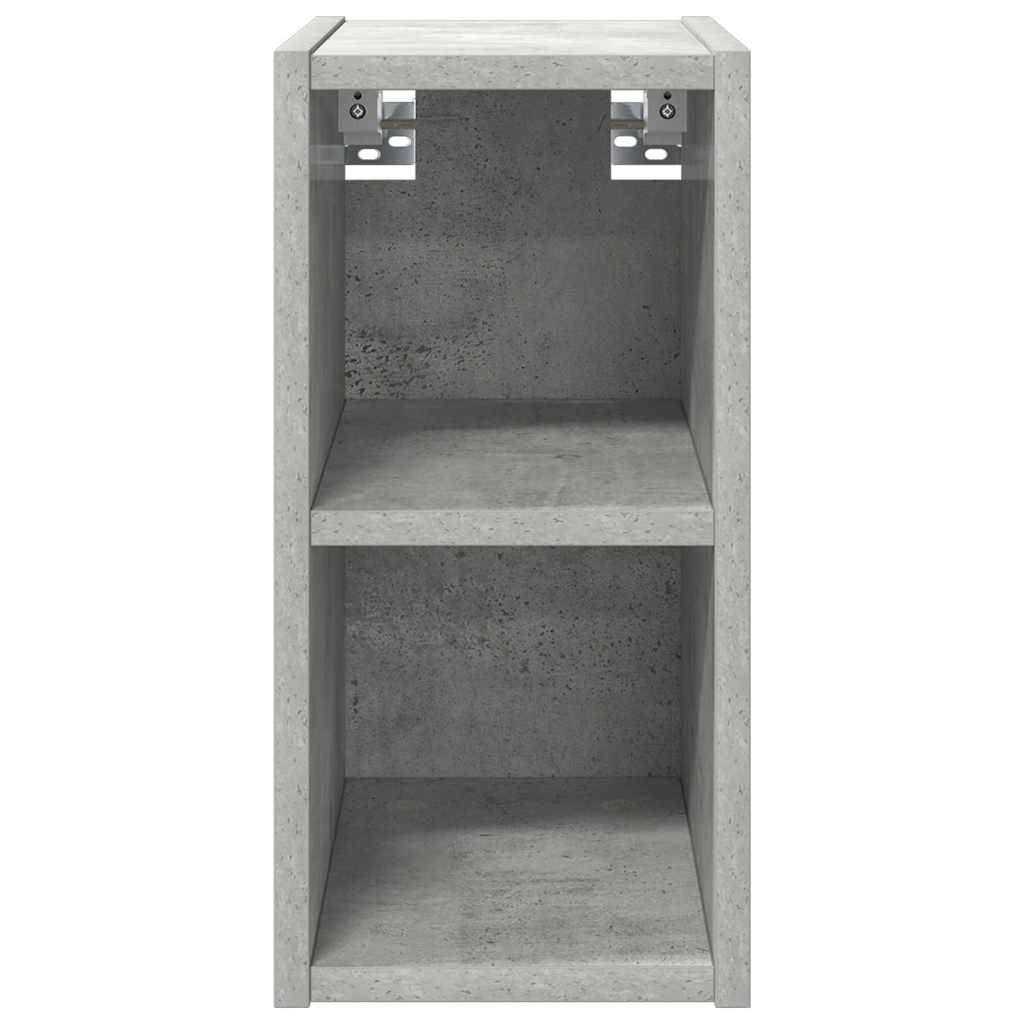 vidaXL Hängeschrank Beton Grau 20 x 29,5 x 40 cm Holzwerkstoff