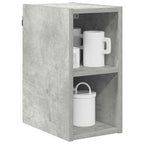 vidaXL Hängeschrank Beton Grau 20 x 29,5 x 40 cm Holzwerkstoff