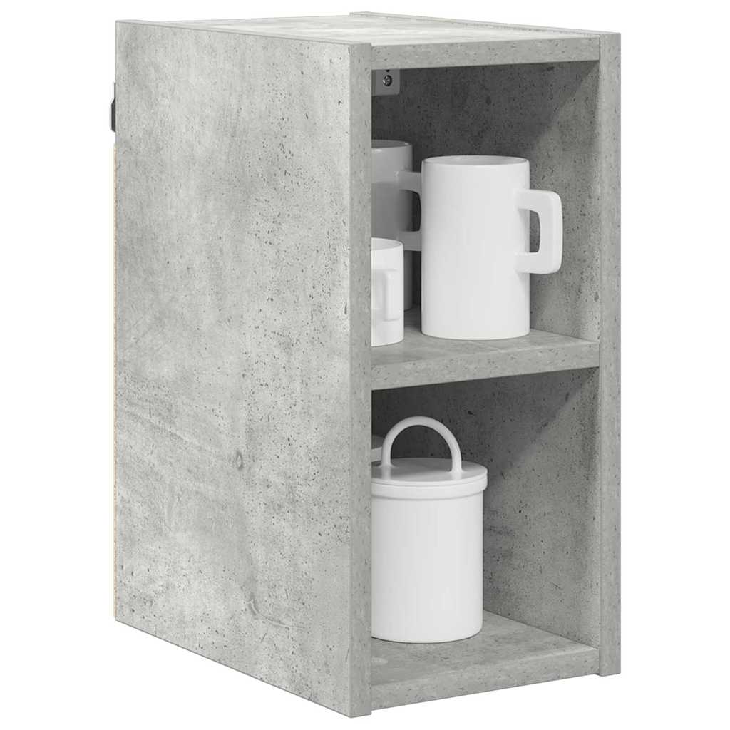 vidaXL Hängeschrank Beton Grau 20 x 29,5 x 40 cm Holzwerkstoff