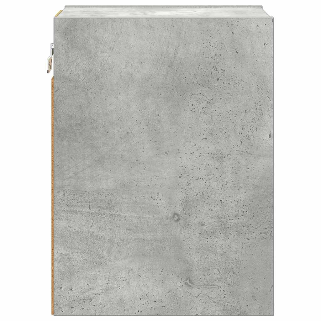 vidaXL Hängeschrank Beton Grau 20 x 29,5 x 40 cm Holzwerkstoff