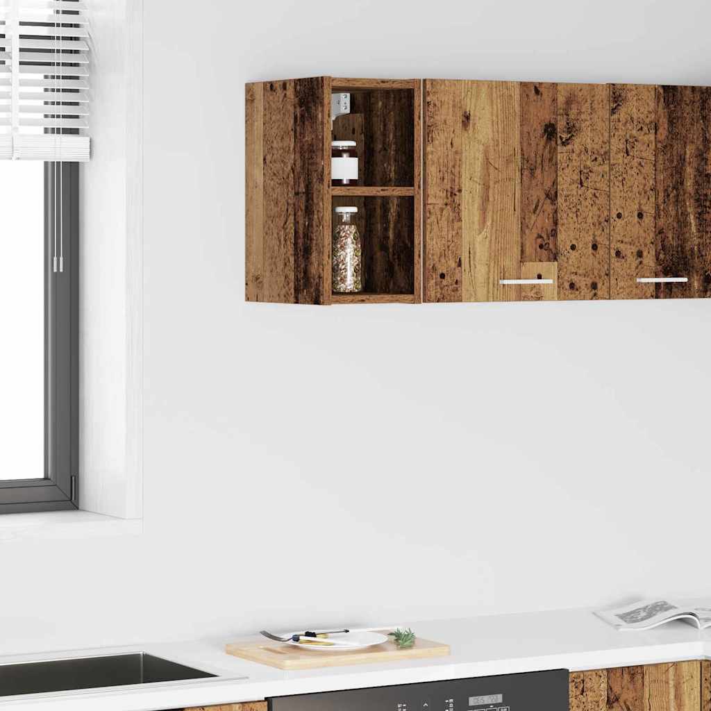 vidaXL Hängeschrank Altholz 20 x 29,5 x 40 cm Holzwerkstoff