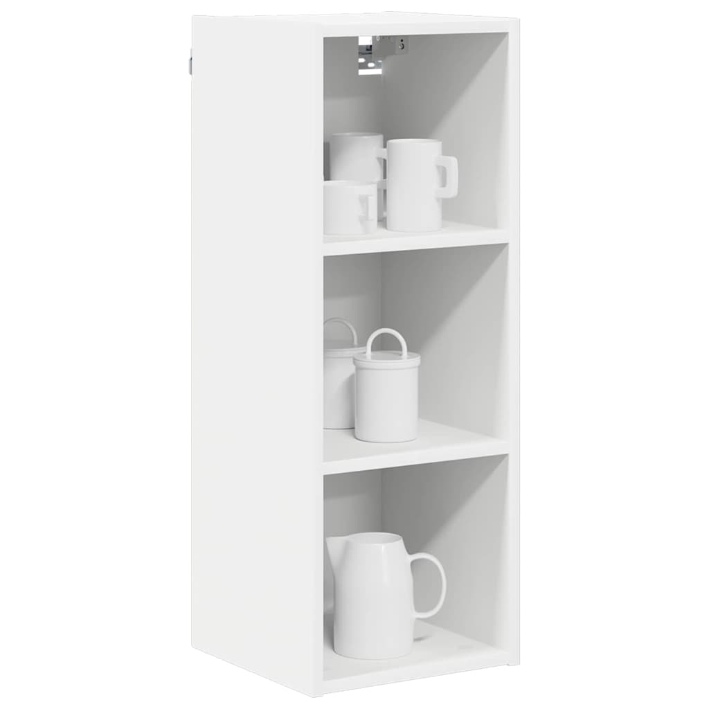 vidaXL Hängeschrank Riga Weiß 30 x 29,5 x 80 cm Holzwerkstoff
