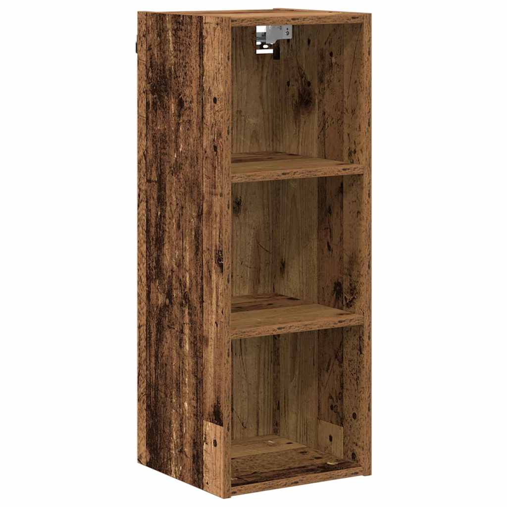 vidaXL Hängeschrank Riga Altholz 30 x 29,5 x 80 cm Holzwerkstoff