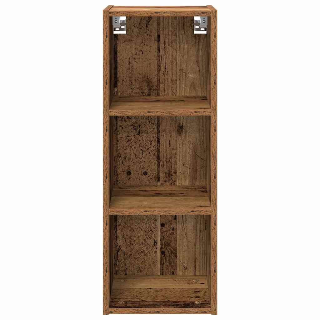 vidaXL Hängeschrank Riga Altholz 30 x 29,5 x 80 cm Holzwerkstoff