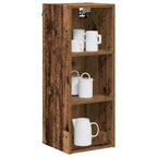 vidaXL Hängeschrank Riga Altholz 30 x 29,5 x 80 cm Holzwerkstoff
