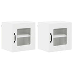 vidaXL Geschirrspülerfront Kalmar 2 pcs Weiß 40 x 31 x 40 cm