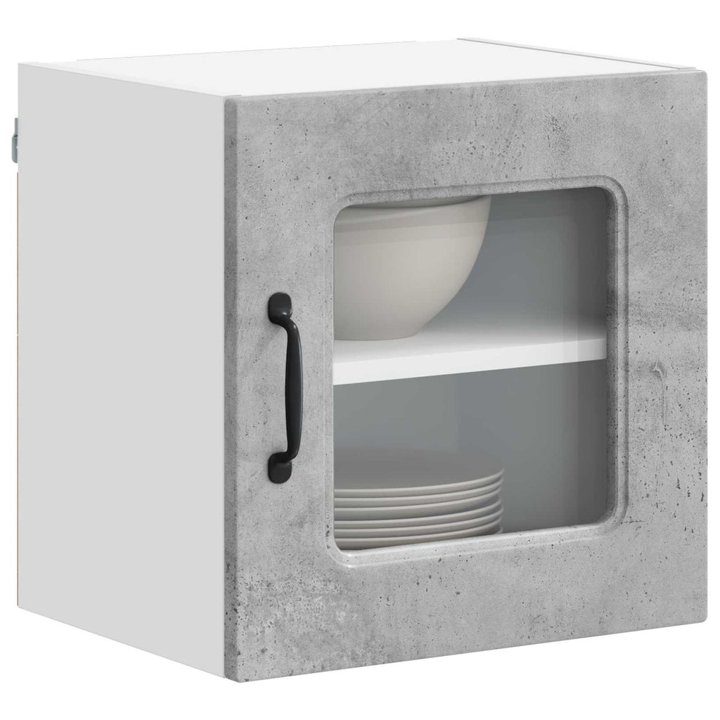 vidaXL Geschirrspülerfront Kalmar Beton Grau 40 x 31 x 40 cm