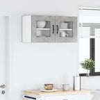 vidaXL Geschirrspülerfront Kalmar 2 pcs Beton Grau 40 x 31 x 40 cm