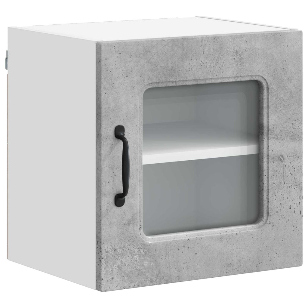 vidaXL Geschirrspülerfront Kalmar 2 pcs Beton Grau 40 x 31 x 40 cm