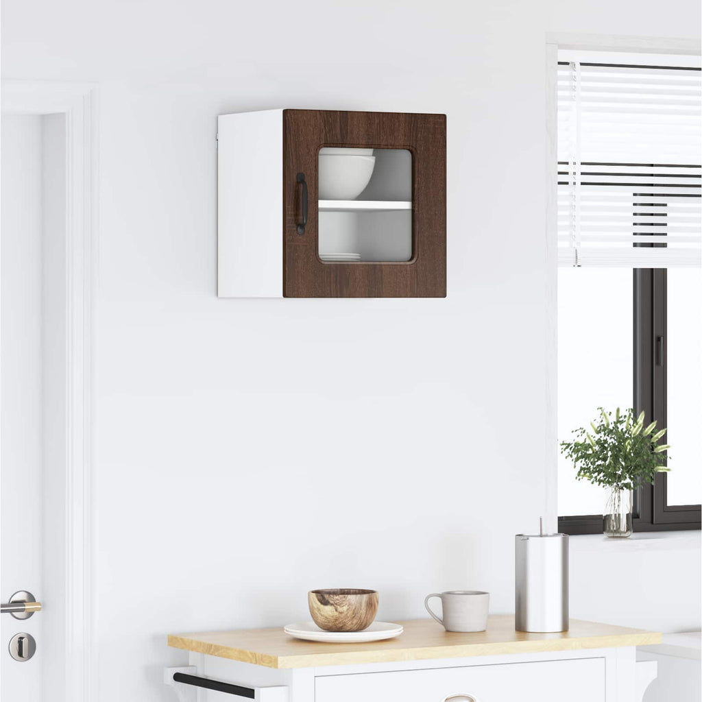 vidaXL Geschirrspülerfront Kalmar Braun Eichen-Optik 40 x 31 x 40 cm