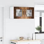 vidaXL Geschirrspülerfront Kalmar 2 pcs Altholz 40 x 31 x 40 cm