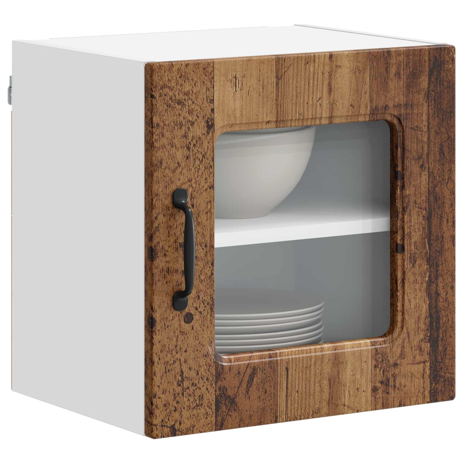 vidaXL Geschirrspülerfront Kalmar 2 pcs Altholz 40 x 31 x 40 cm