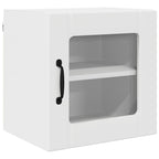 vidaXL Wandglas-Schrank LUCCA Weiß 40 x 31 x 40 cm Holzwerkstoff