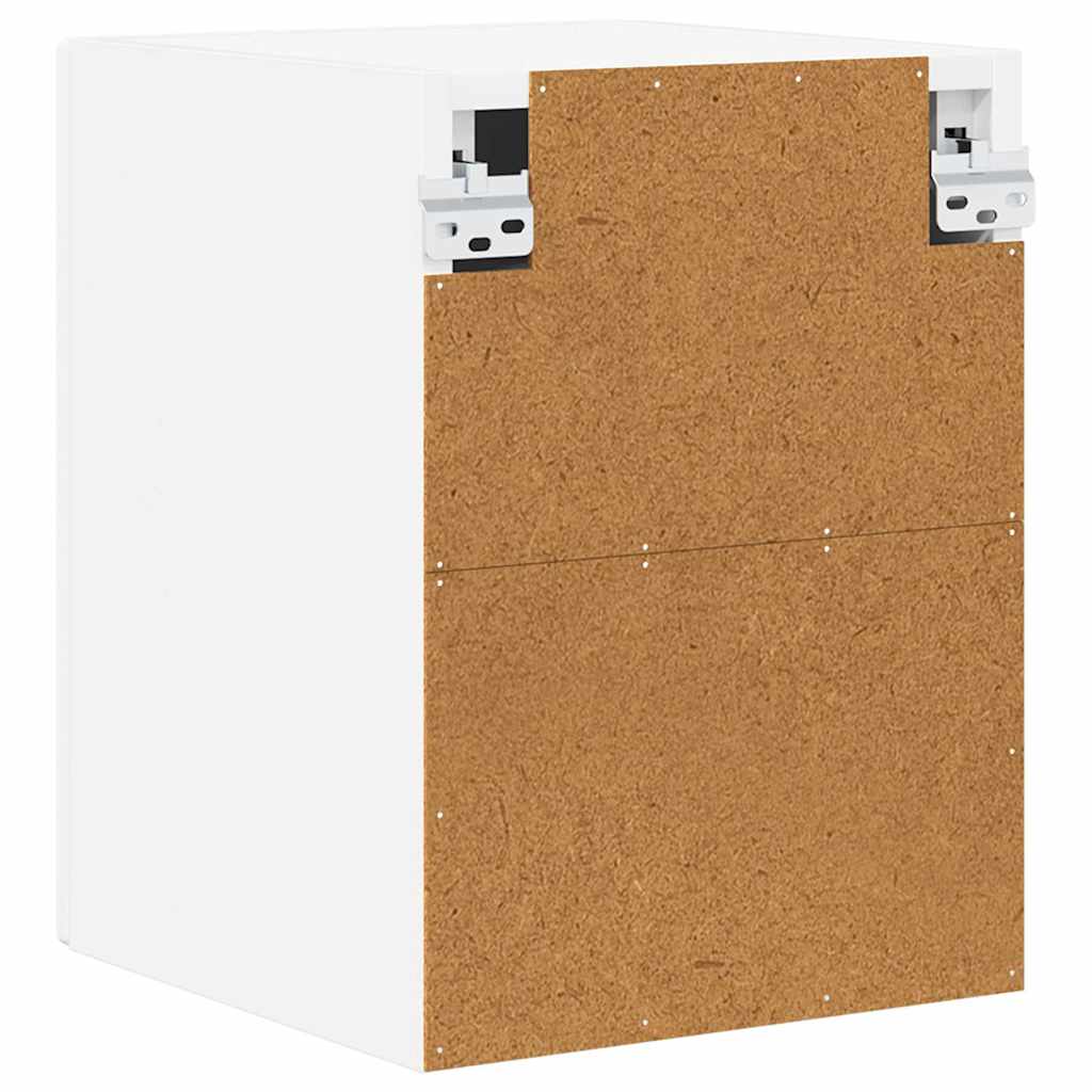 vidaXL Wandschrank LUCCA Weiß 30 x 31 x 40 cm Holzwerkstoff