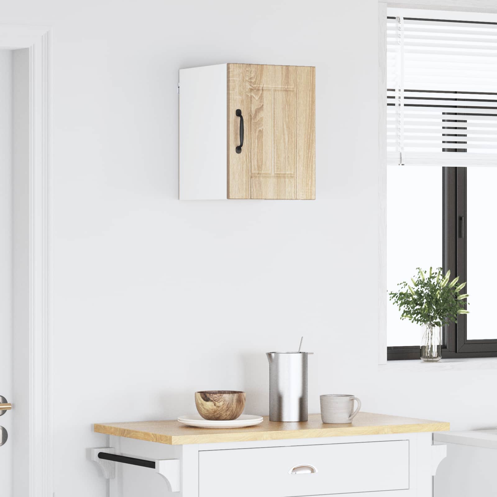 vidaXL Wandschrank LUCCA Sonoma-Eiche 30 x 31 x 40 cm Holzwerkstoff