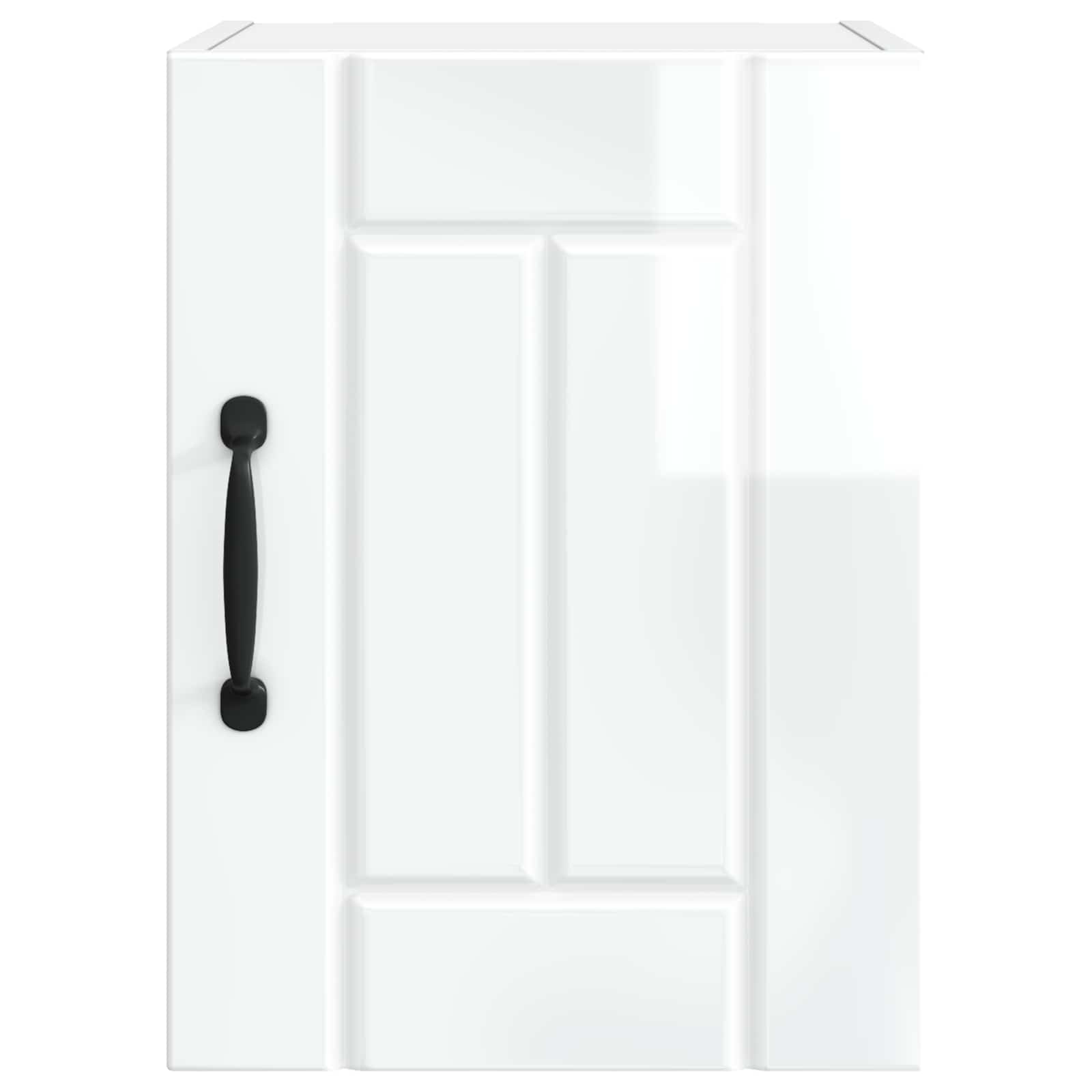 vidaXL Wandschrank LUCCA Hochglanz Weiß 30 x 31 x 40 cm Holzwerkstoff