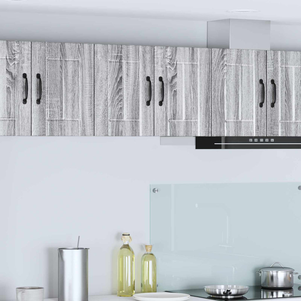 vidaXL Wandschrank LUCCA Graues Sonoma 30 x 31 x 40 cm Holzwerkstoff