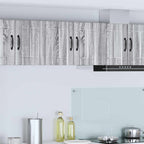 vidaXL Wandschrank LUCCA Graues Sonoma 30 x 31 x 40 cm Holzwerkstoff