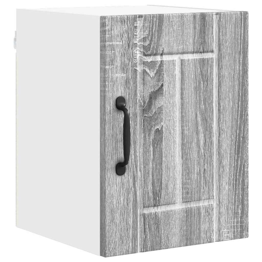 vidaXL Wandschrank LUCCA Graues Sonoma 30 x 31 x 40 cm Holzwerkstoff