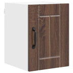 vidaXL Wandschrank LUCCA 2 pcs Brauneiche 30 x 31 x 40 cm